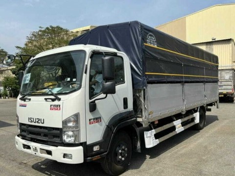XE TẢI ISUZU 6.5 TẤN E5 THÙNG BẠT